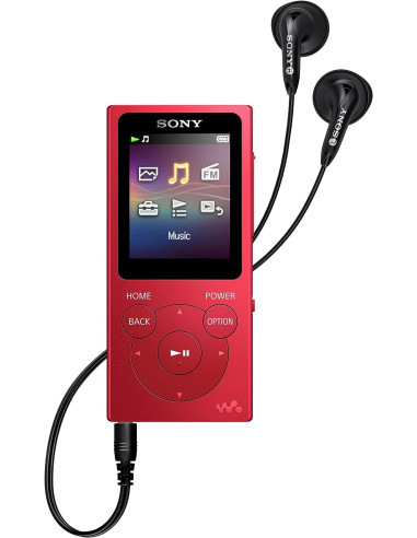 MP4 SONY NWE394R RED