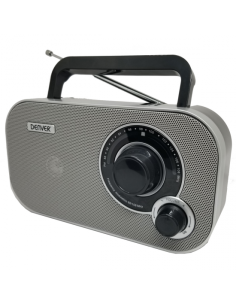 Radio pequeña, Radio de bolsillo portátil Radio de bolsillo portátil AM/FM  Radio gris plateado Salida de alta intensidad